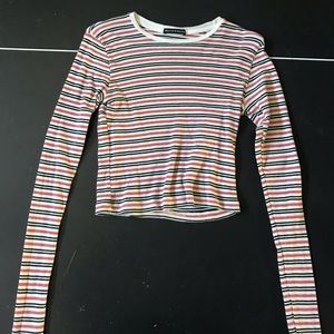 brandy melville cropped long sleeve